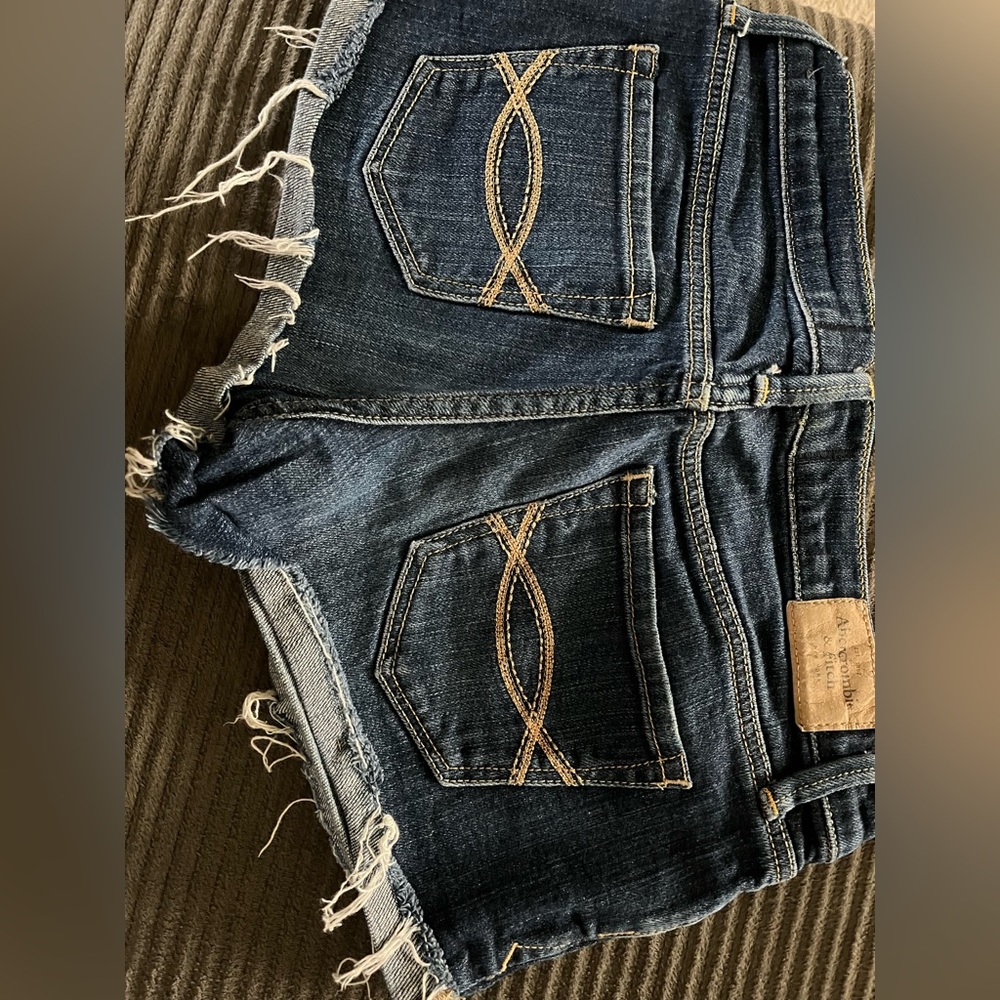 Girls Jean shorts from Abercrobie
